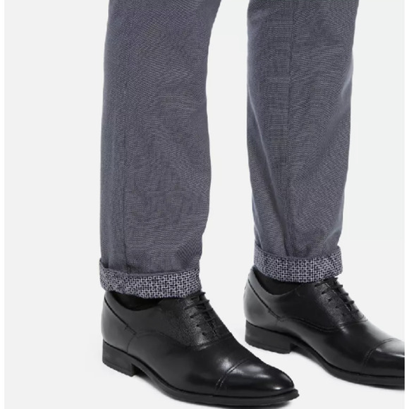 Ted Baker Penguin Slim Fit Classic Trouser Pants Mid Blue Mens Size 31R 31X31 - Picture 9 of 9